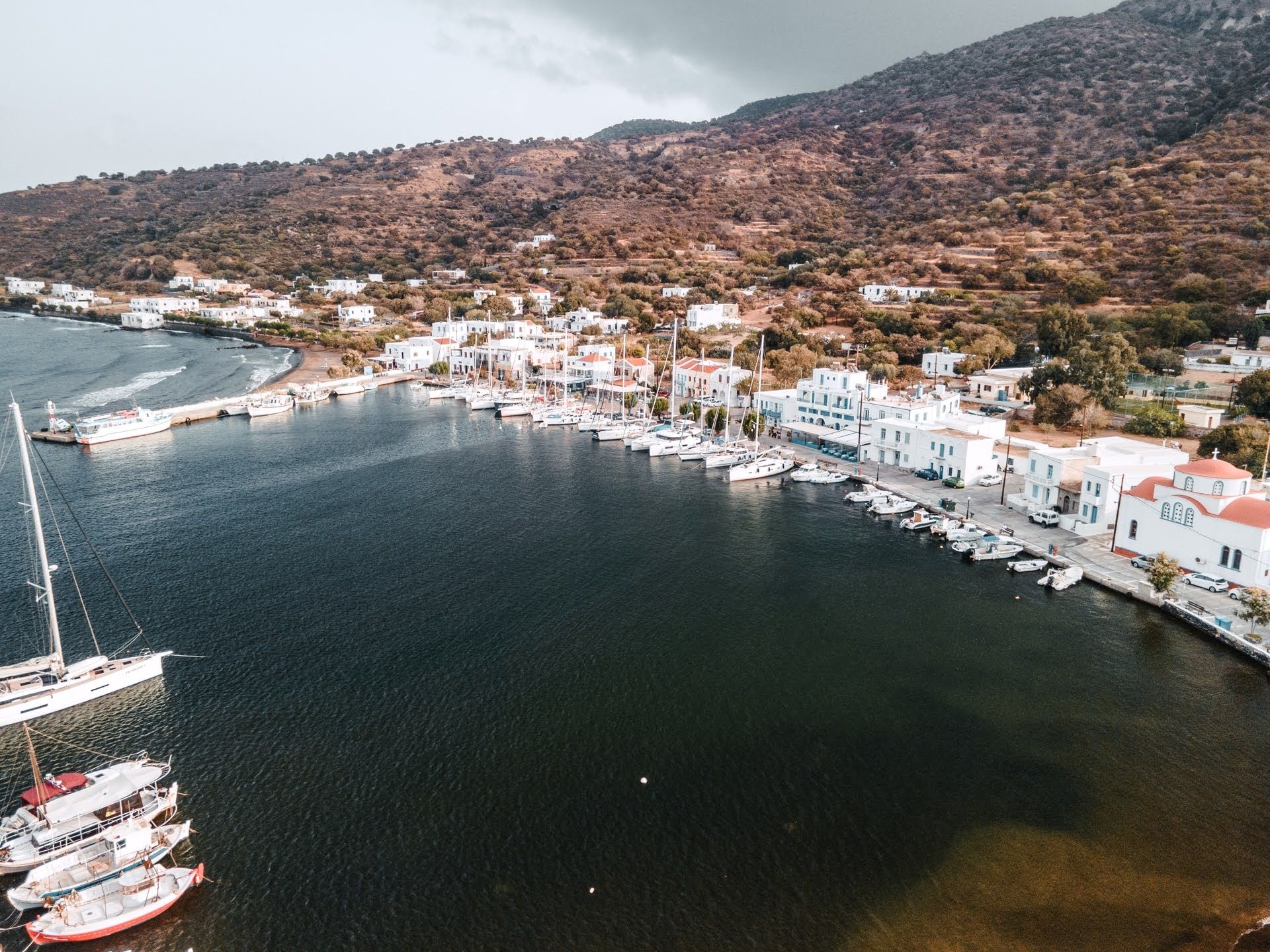 Λιμάνι Παλόι στο νησί της Νισύρου