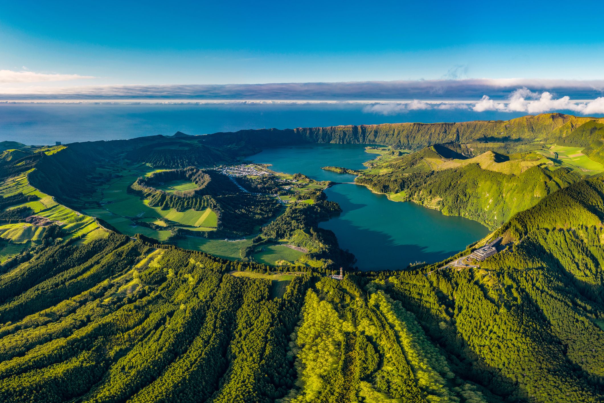 Sete Cidades in Vista do Rei na São Miguelu