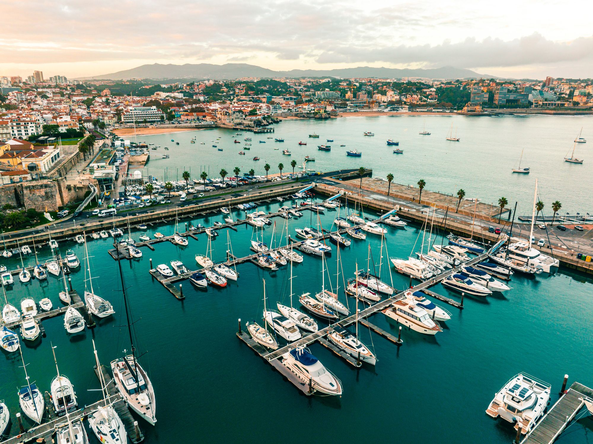 Cascais Marina iz zraka