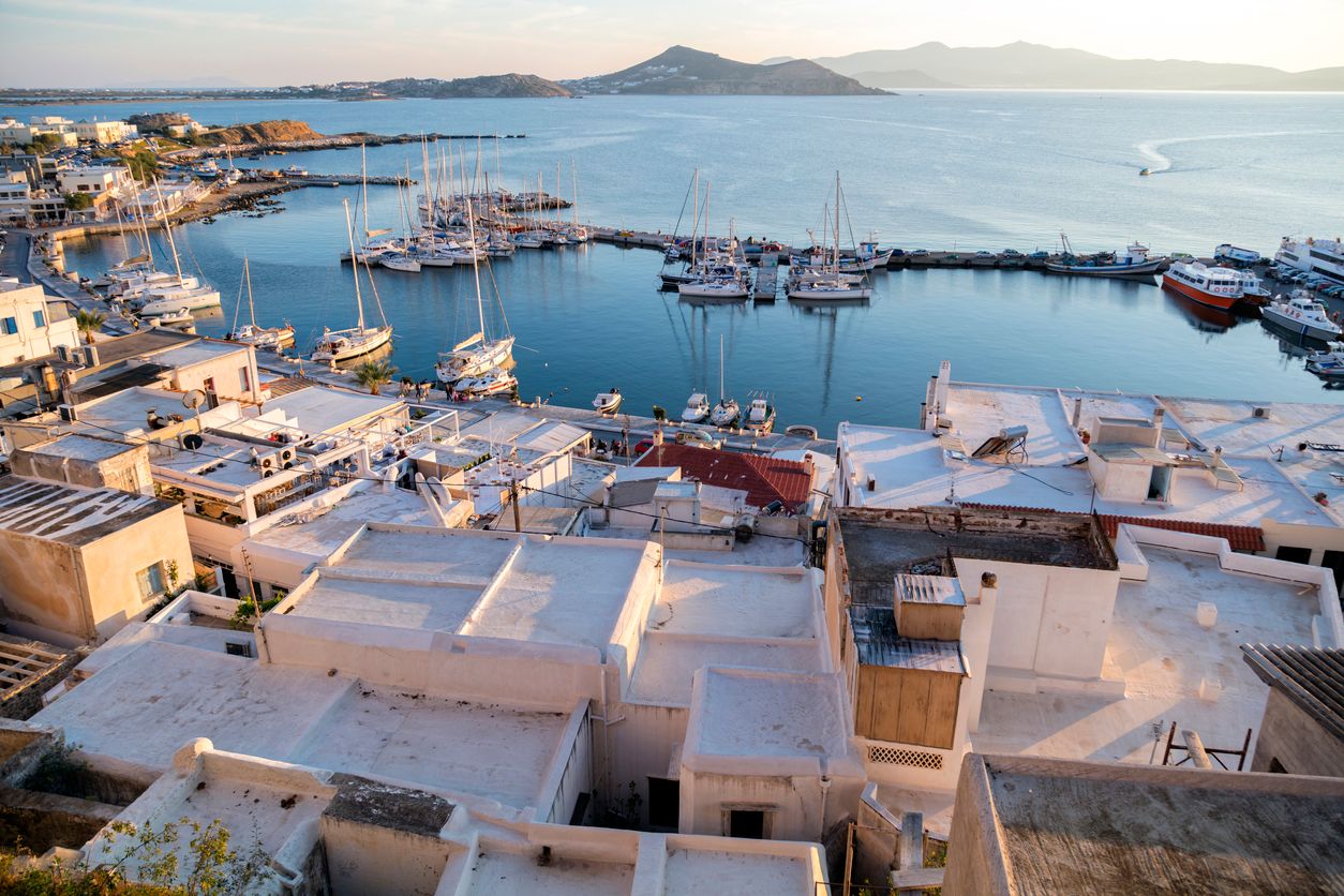 Port de Naxos, Cyclades, Grèce