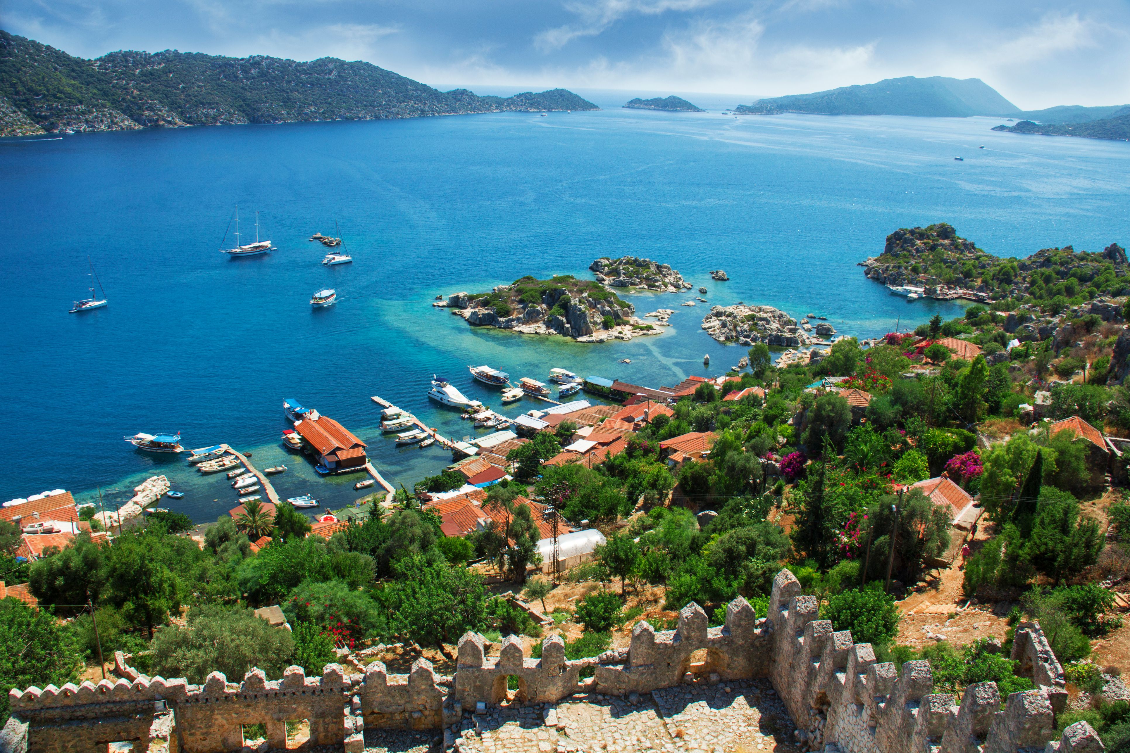 Aldeia antiga, Kaleköy em Antalya