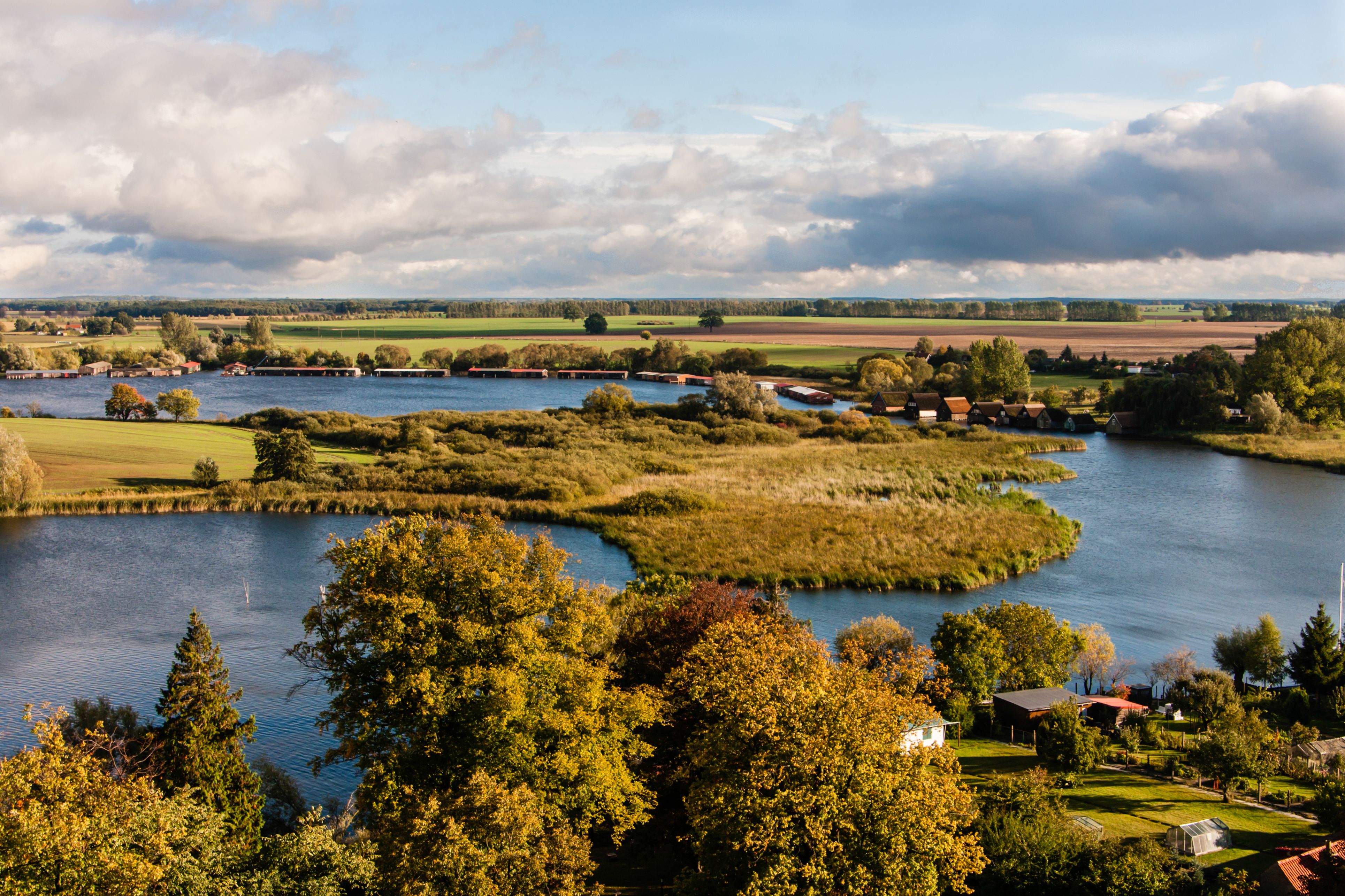 Roebel, Mueritz, Mecklenburg Lake District, Germany