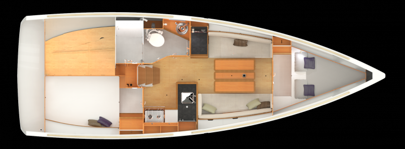 Jeanneau Sun Odyssey 349 | Glasswing