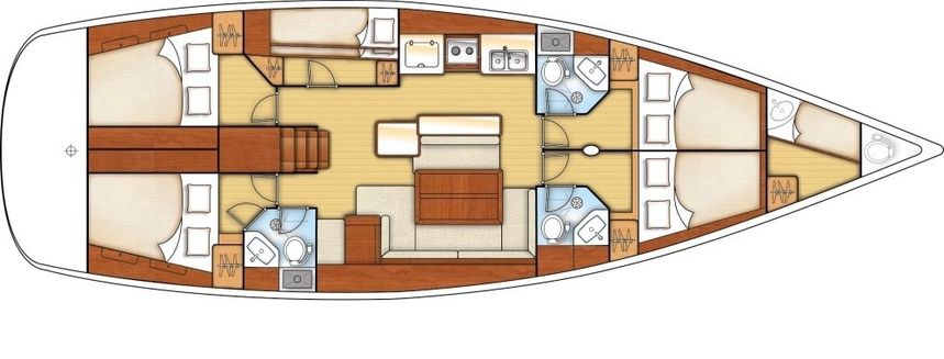 Beneteau Oceanis 50 | Seladon 2