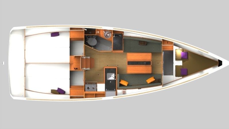 Jeanneau Sun Odyssey 349 | Romana