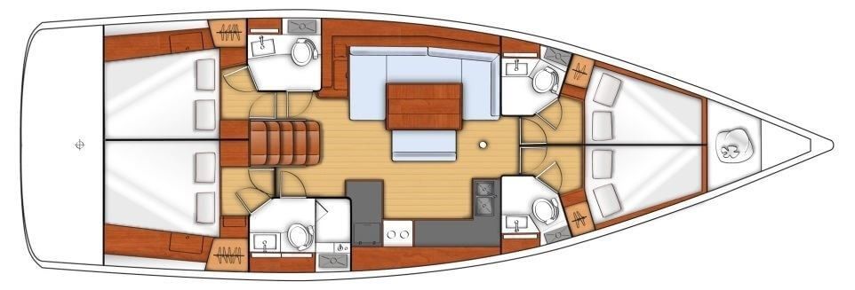 Beneteau Oceanis 48 | Trim