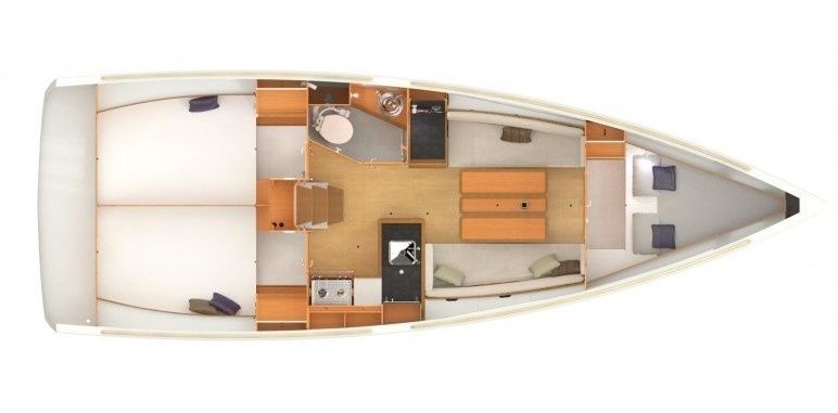Jeanneau Sun Odyssey 349 | Blue Dreams