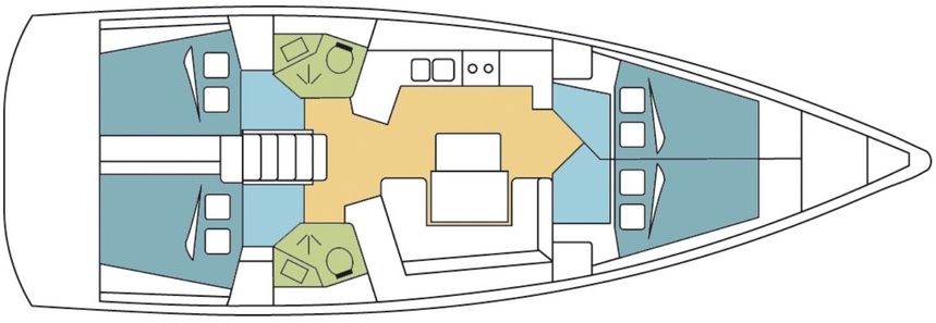Beneteau Oceanis 45 | Strauss