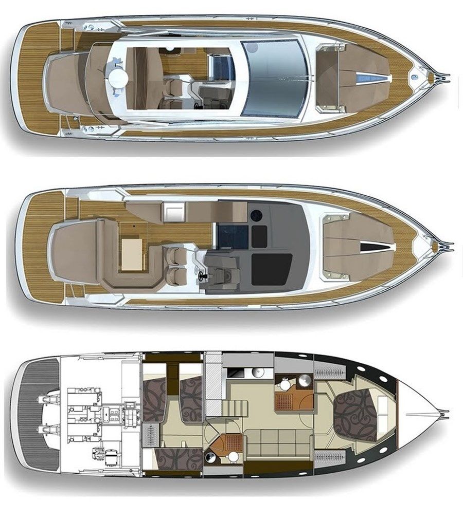 Cranchi M44 | Brown Sugar