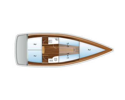 Delphia 33 MC | Czarny Kruk