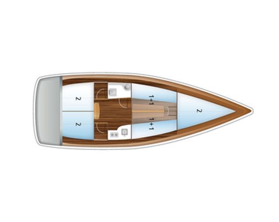 Delphia 33 MC | Czarny Kruk