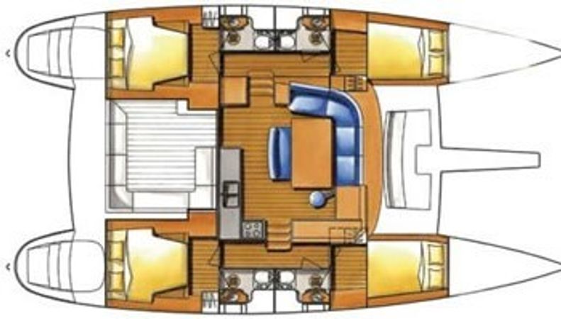 Lagoon 440 | Chicote