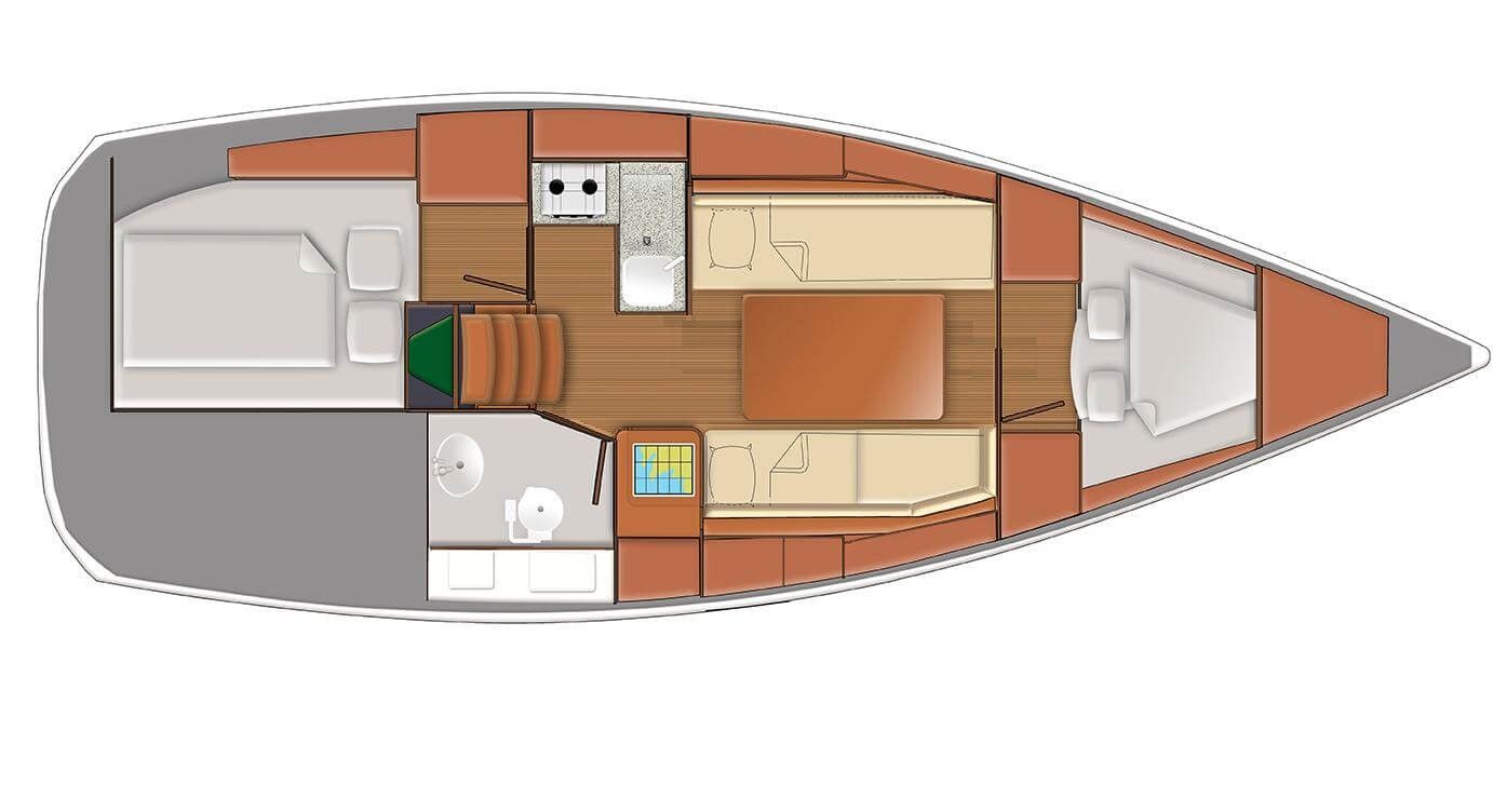 Jeanneau Sun Odyssey 319 | Spider Kiss
