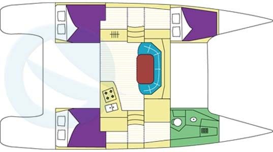 Fountaine Pajot Mahe 36 | Happy Eva