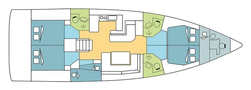 Beneteau Oceanis 51 | Star Fruit
