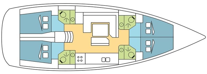 Jeanneau Sun Odyssey 479 | Symi