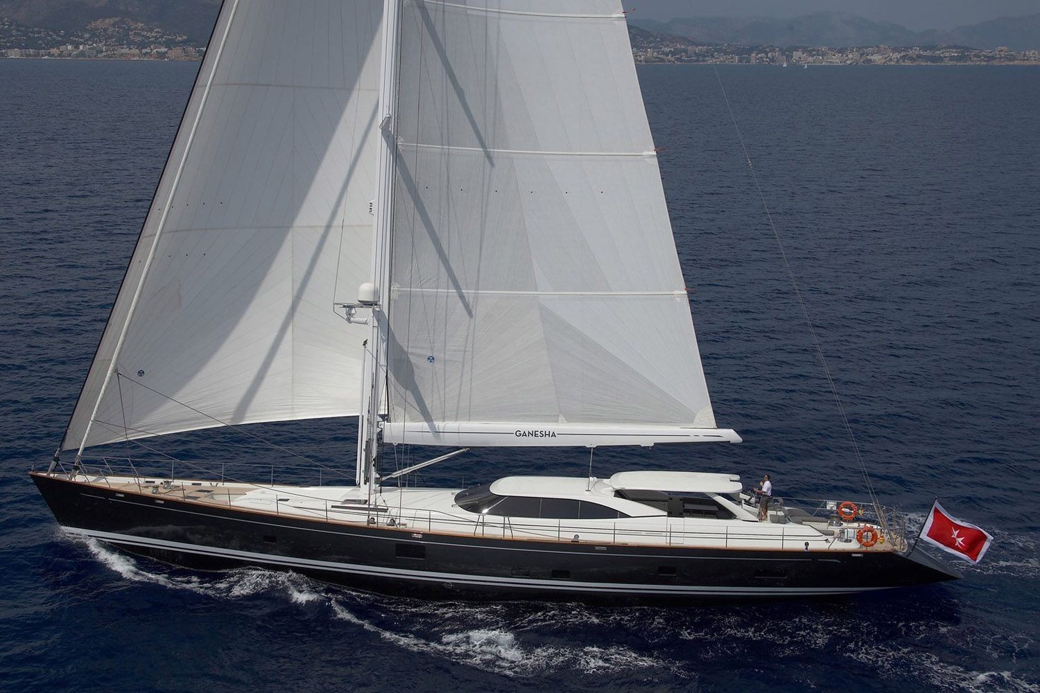 Sailing Yacht Fitzroy Yachts 128 Ganesha For Rent Spain Boataround