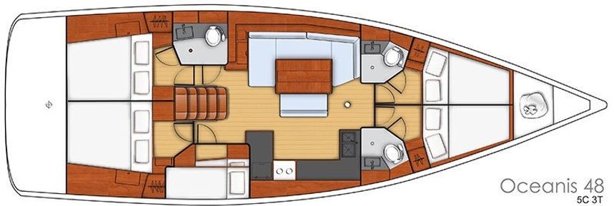 Beneteau Oceanis 48 | Wayward Prince