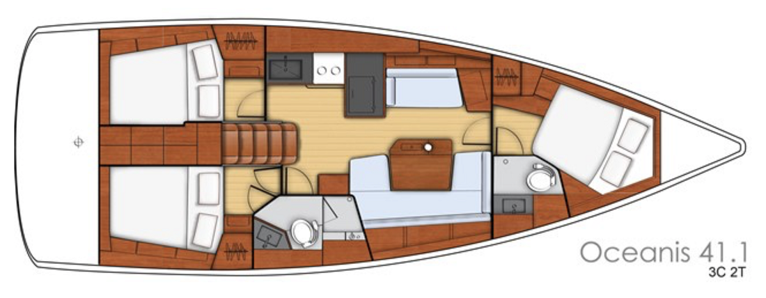 Beneteau Oceanis 41.1 | Tenuta Delle Ripalte