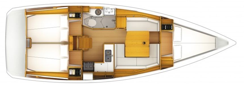 Jeanneau Sun Odyssey 389 | Dakiri 2