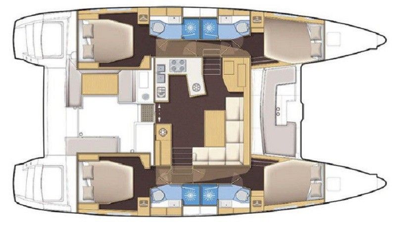 Lagoon 450 F | Violetta