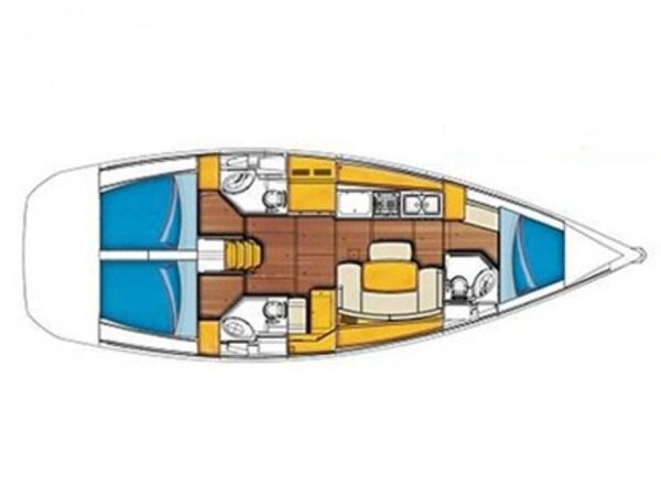 Beneteau Cyclades 43.4 | Grace of Rockfleet