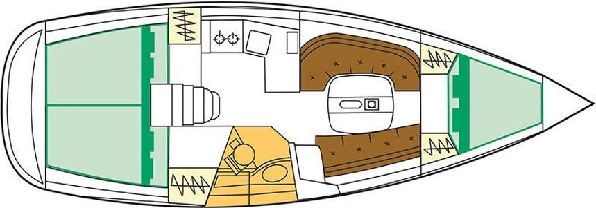 Beneteau Oceanis Clipper 343 | Panorama