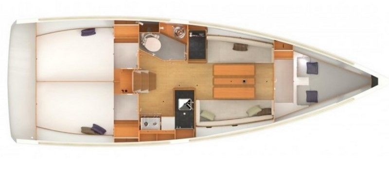 Jeanneau Sun Odyssey 349 | Anahera