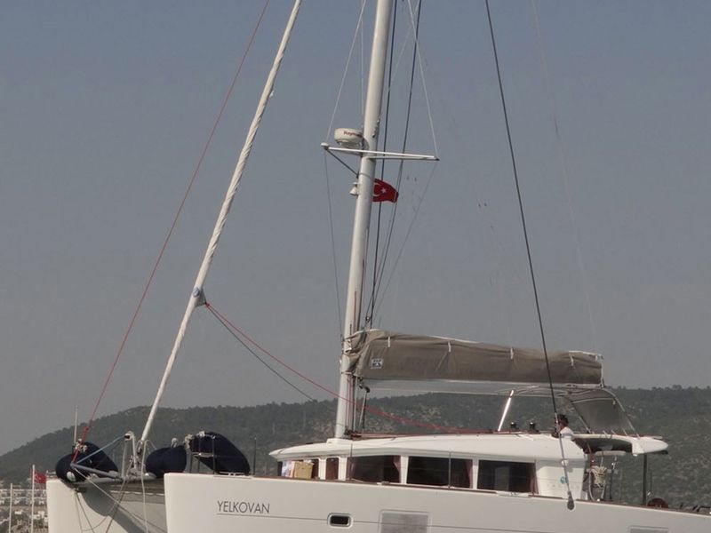 Katamaranas Lagoon 400 Yelkovan Nuomai Turkija Boataround