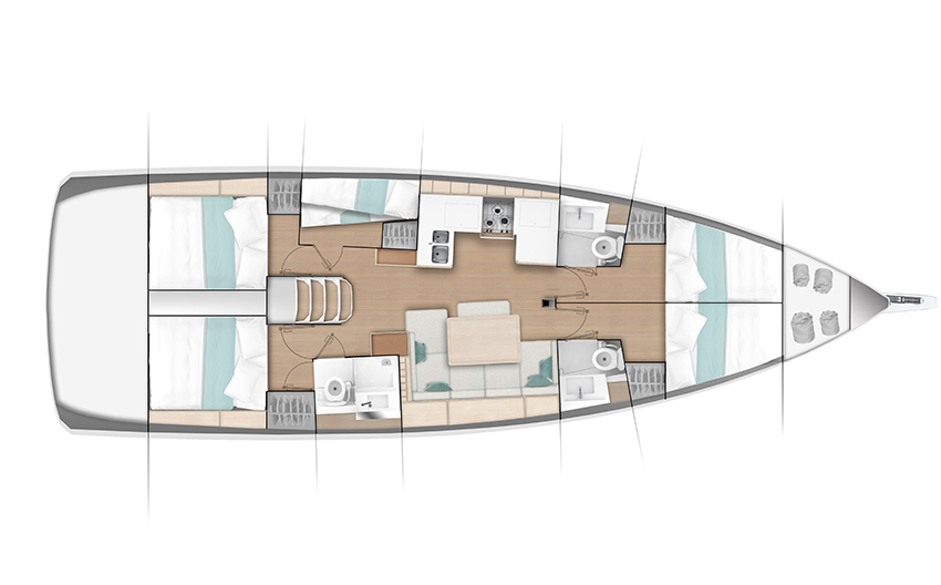 Jeanneau Sun Odyssey 490 | Aurora