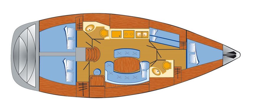 Beneteau Cyclades 43.4 | Fix