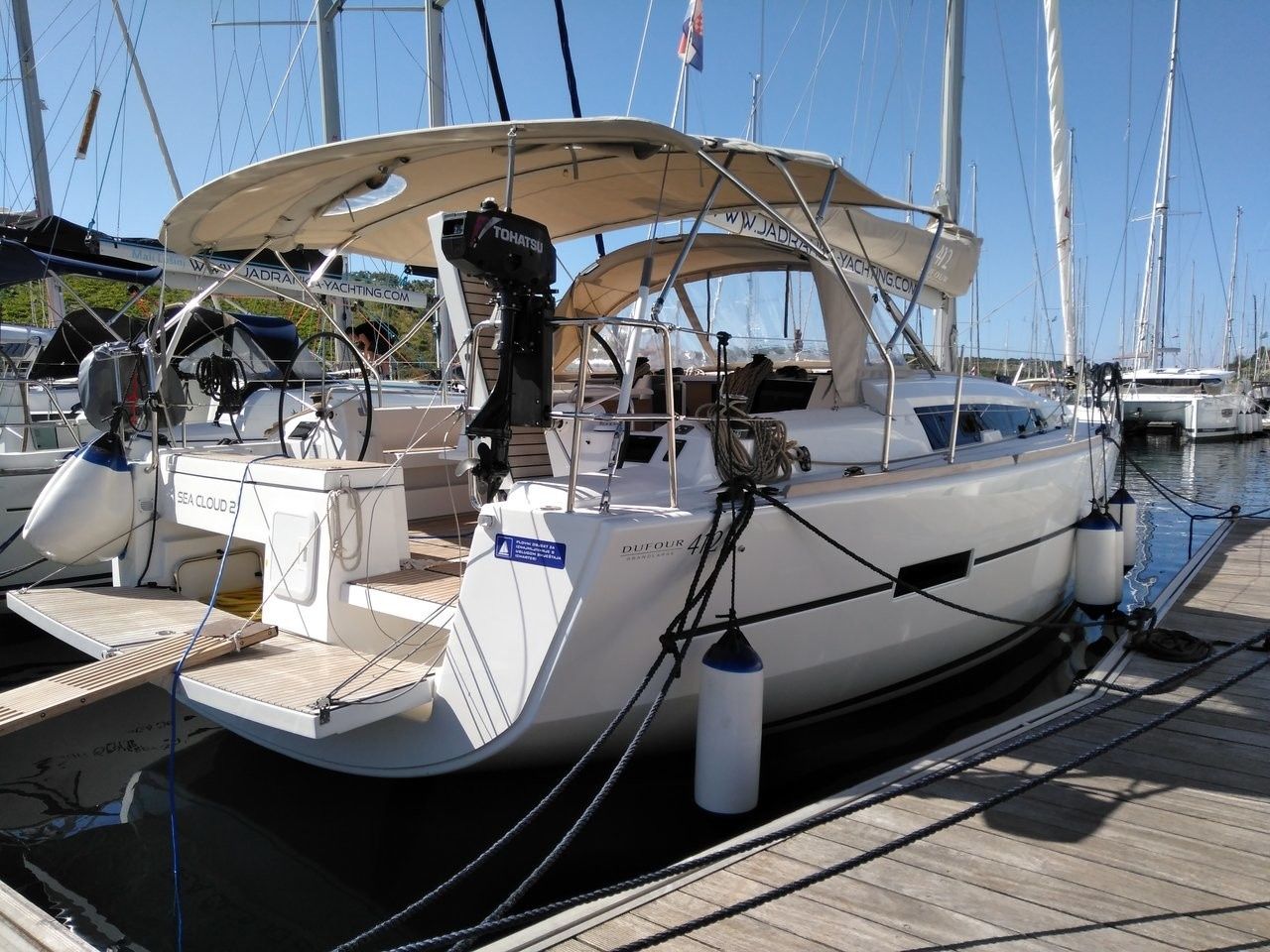Dufour 412 | Sea cloud 2