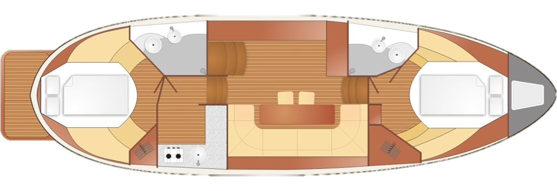 Nautiner Yachts 40.2 | Aft