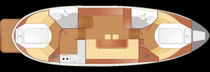 Nautiner Yachts 40.2 | Aft