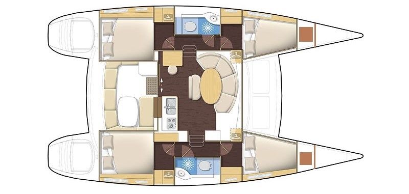 Lagoon 380 S2 | Comic Strip