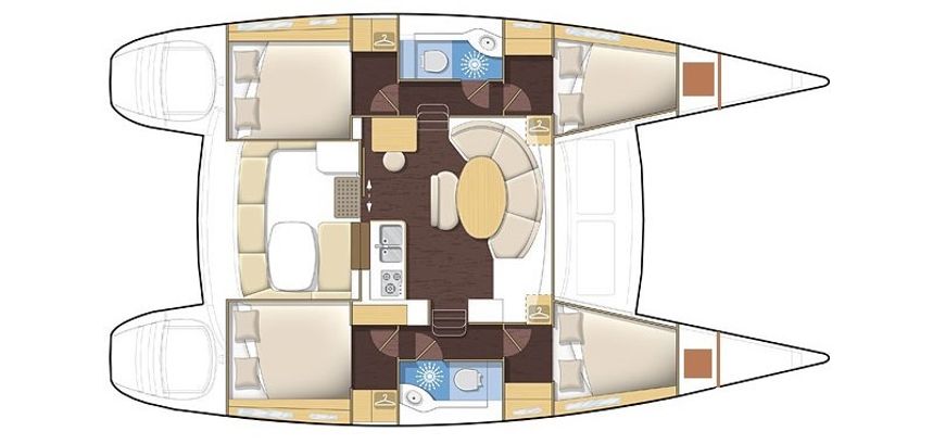 Lagoon 380 S2 | Comic Strip