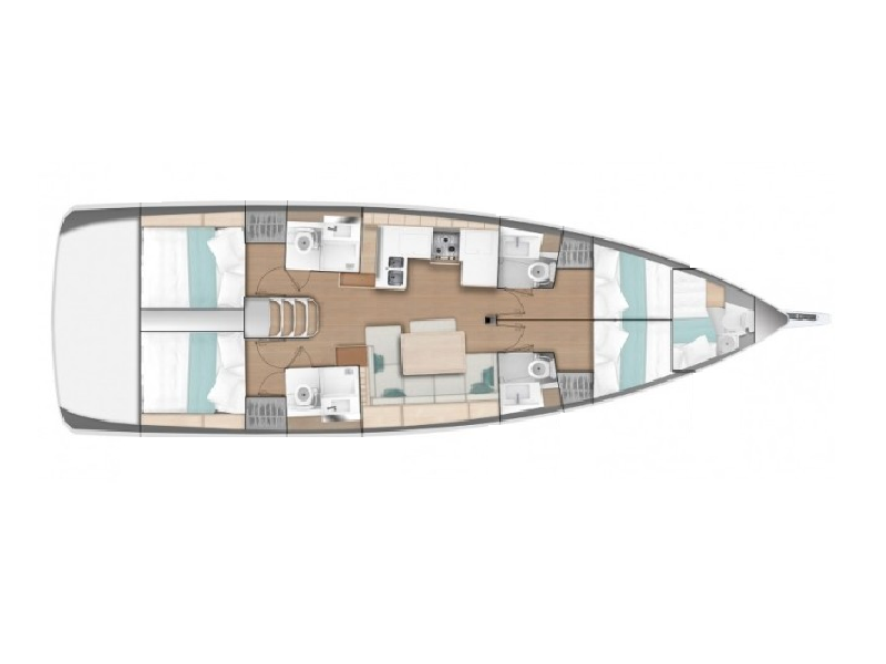 Jeanneau Sun Odyssey 490 | Caruso