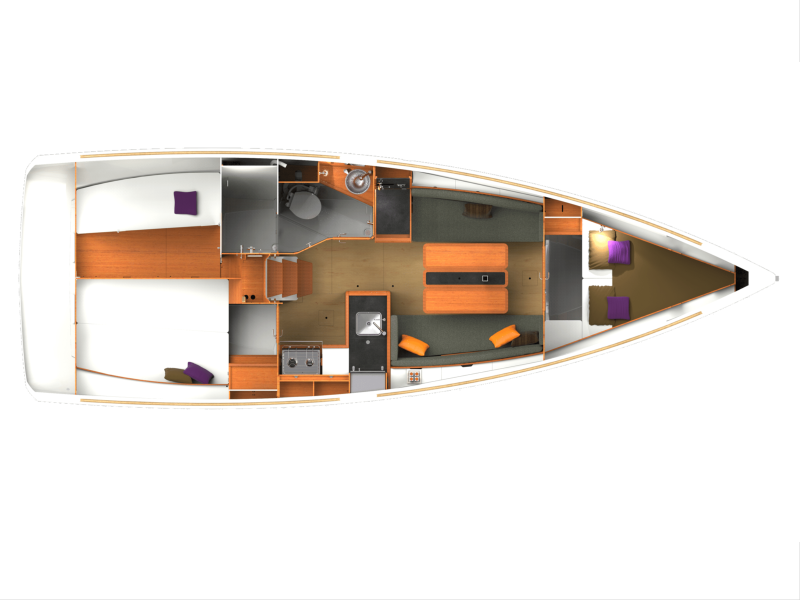 Jeanneau Sun Odyssey 349 | Berry
