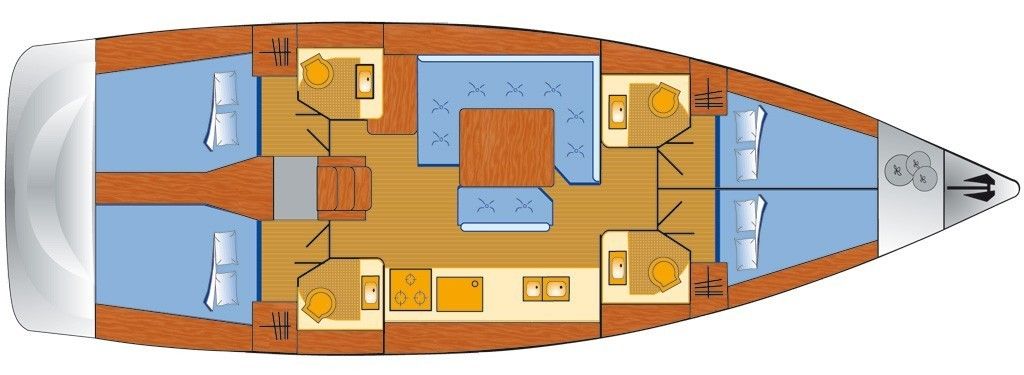Jeanneau Sun Odyssey 479 | Perla