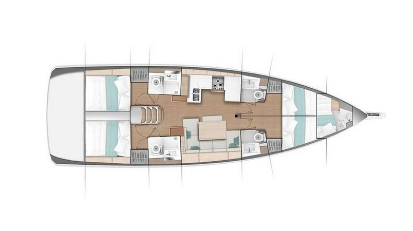 Jeanneau Sun Odyssey 490 | Red Marlin
