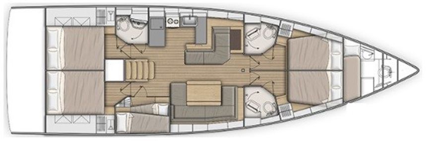 Beneteau Oceanis 51 | Belle