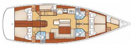 Beneteau Cyclades 50 | Orion 1