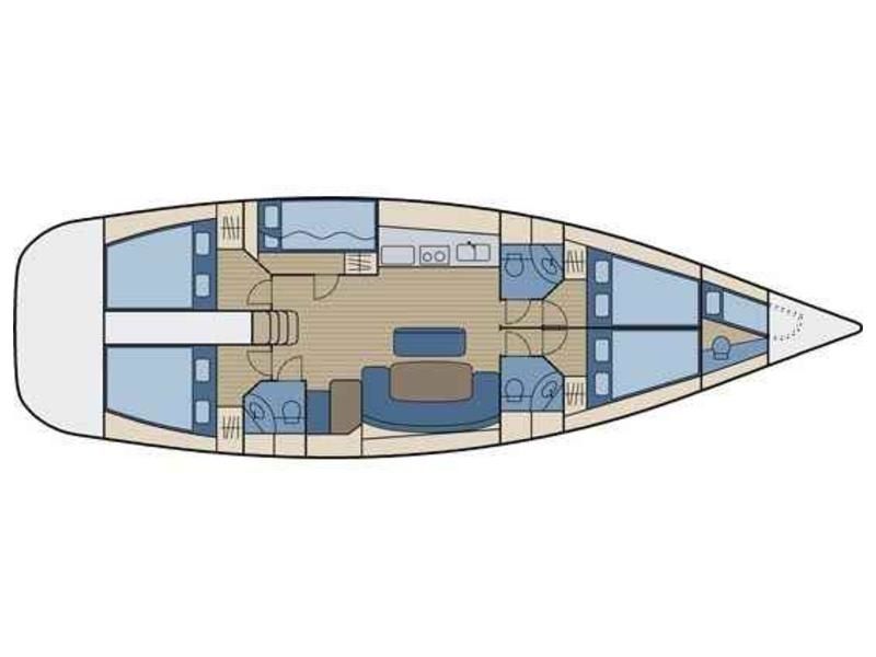Beneteau Cyclades 50 | White Sea