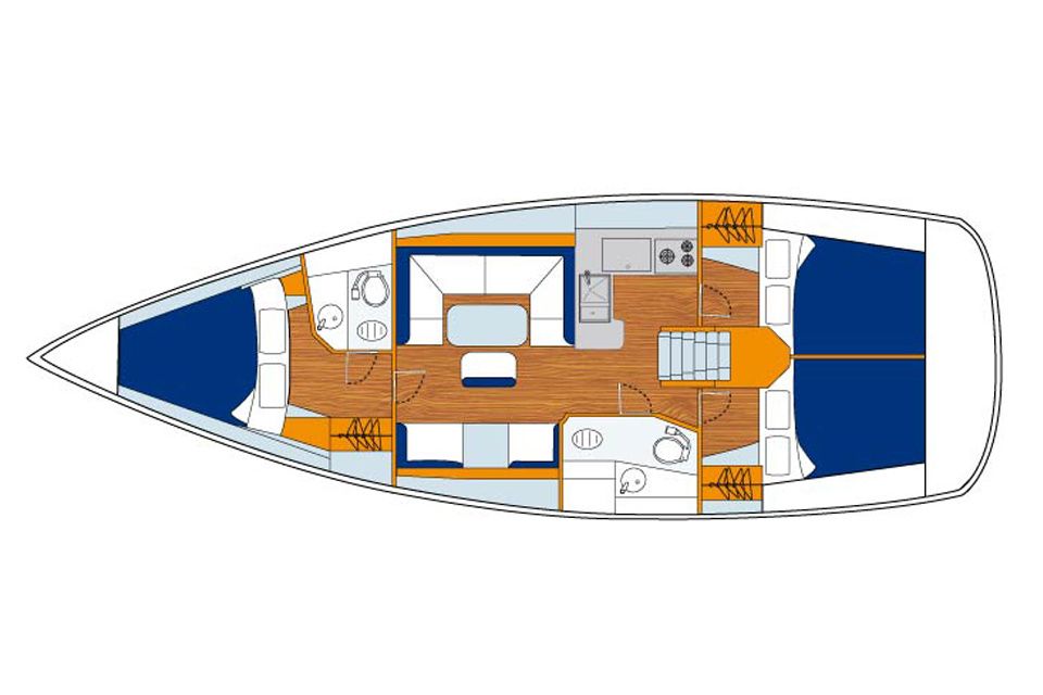 Jeanneau Sun Odyssey 419 | Sunsail 19