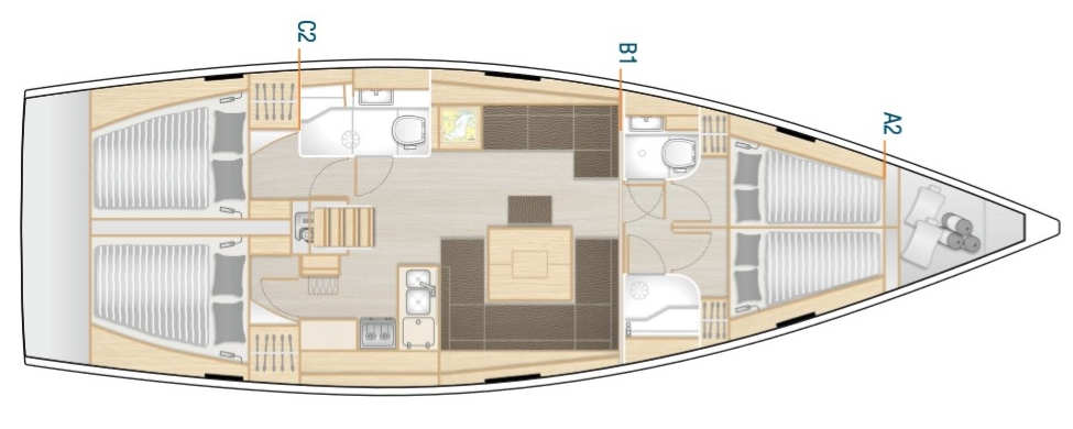Hanse 458 | Triton
