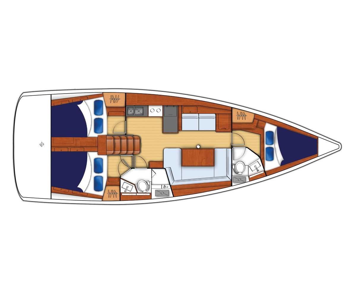 Beneteau Oceanis 41.1 | Amandine 3
