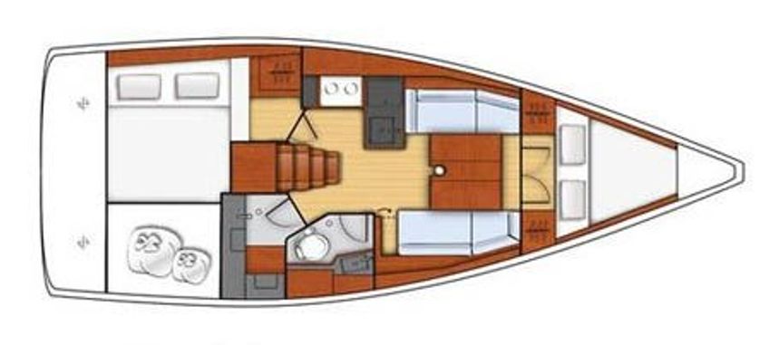 Beneteau Oceanis 35 | Beghe