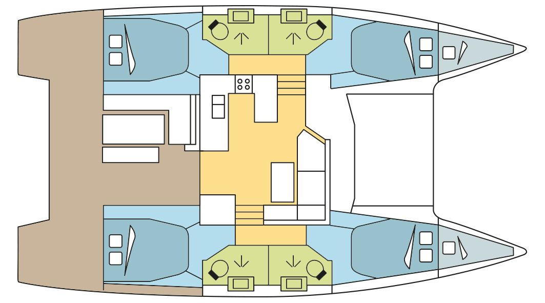 Fountaine Pajot Astrea 42 | Eden Blue