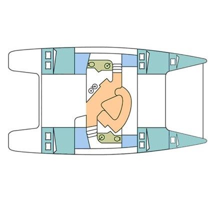 Fountaine Pajot Lavezzi 40 | Tapas