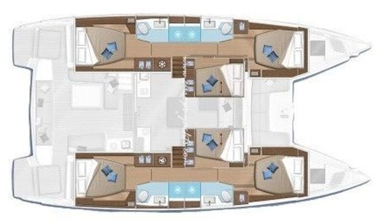 Lagoon 50 | CU Sailing